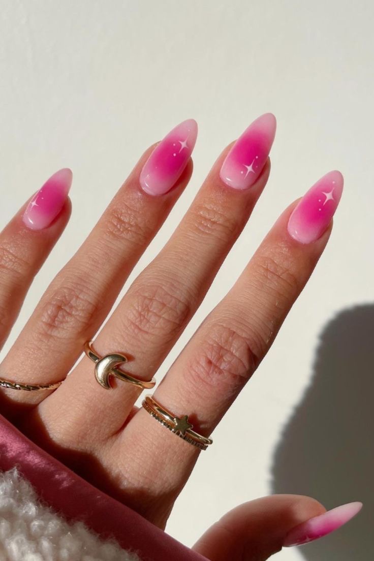 Pink Nail Art